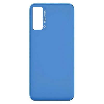 Back Panel Cover For Lava Blaze Pro Blue - Maxbhi Com
