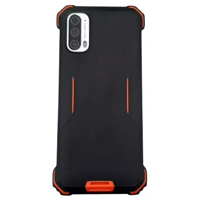 Back Panel Cover For Blackview Bv7100 Orange - Maxbhi Com
