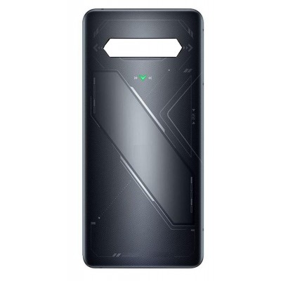 Back Panel Cover For Xiaomi Black Shark 5 Rs Black - Maxbhi Com
