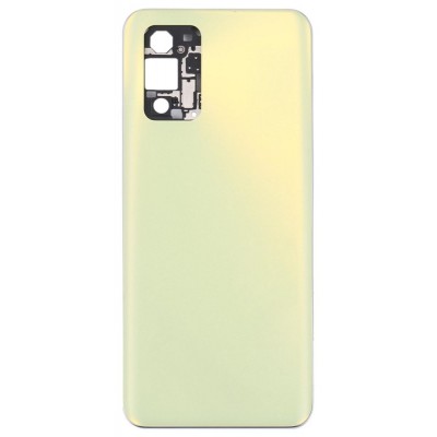 Back Panel Cover For Realme Q3 Pro 5g Yellow - Maxbhi Com