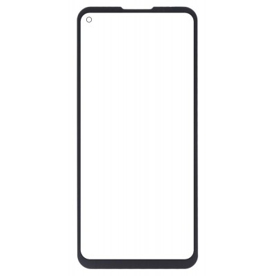 Replacement Front Glass For Doogee V11 Black By - Maxbhi Com