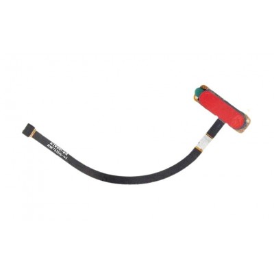Fingerprint Sensor Flex Cable For Doogee V11 Red By - Maxbhi Com