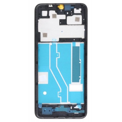 Lcd Frame Middle Chassis For Tcl 30e Black By - Maxbhi Com