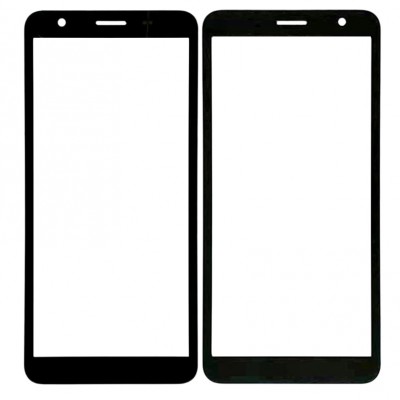 Replacement Front Glass For Blackview Bv6600e Black By - Maxbhi Com