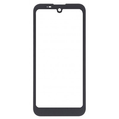 Replacement Front Glass For Doogee S59 Black By - Maxbhi Com