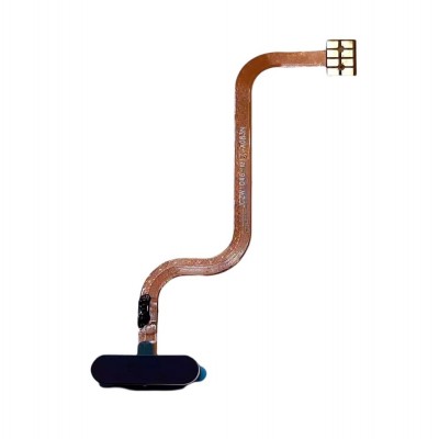 Fingerprint Sensor Flex Cable For Doogee S59 Black By - Maxbhi Com