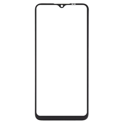 Replacement Front Glass For Doogee X96 Black By - Maxbhi Com