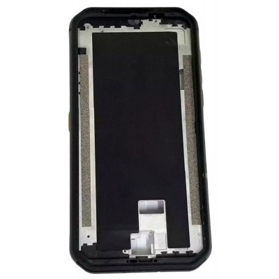 Lcd Frame Middle Chassis For Blackview Bv9900e Silver By - Maxbhi Com