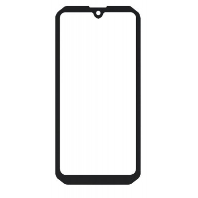 Replacement Front Glass For Blackview Bv9900e Silver By - Maxbhi Com