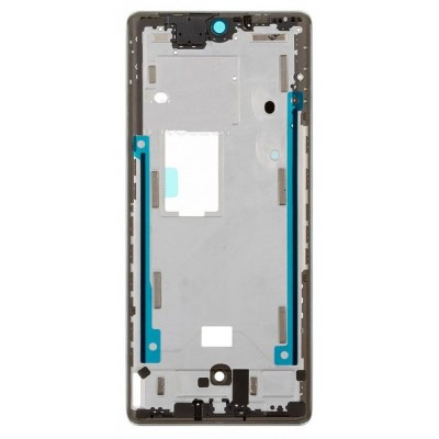 Lcd Frame Middle Chassis For Infinix Zero Ultra Silver By - Maxbhi Com