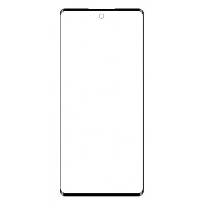 Replacement Front Glass For Infinix Zero Ultra Black By - Maxbhi Com