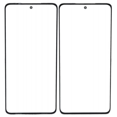 Replacement Front Glass For Motorola Edge 30 Fusion Black By - Maxbhi Com