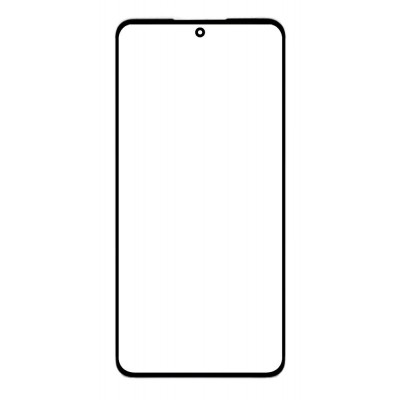 Replacement Front Glass For Oneplus 10r 5g Black By - Maxbhi Com