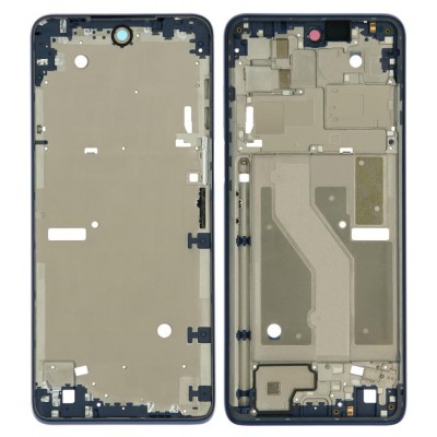 Lcd Frame Middle Chassis For Motorola Moto G Stylus 2022 Black By - Maxbhi Com