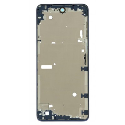 Lcd Frame Middle Chassis For Motorola Moto G Stylus 2022 Black By - Maxbhi Com