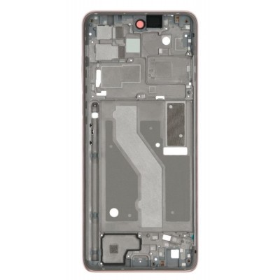 Lcd Frame Middle Chassis For Motorola Moto G Stylus 2022 White By - Maxbhi Com