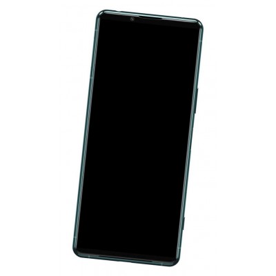 Lcd Frame Middle Chassis For Sony Xperia 5 Iii Black By - Maxbhi Com
