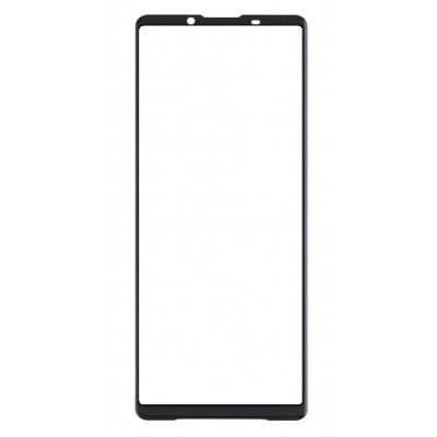 Replacement Front Glass For Sony Xperia 5 Iii Black By - Maxbhi Com