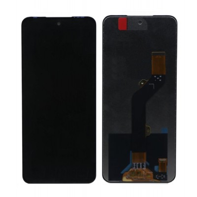 Lcd With Touch Screen For Infinix Hot 20 Play Black By - Maxbhi Com