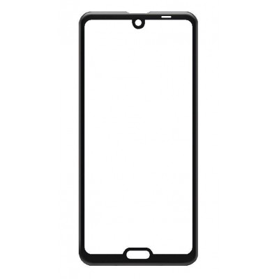 Replacement Front Glass For Sharp Aquos R3 White By - Maxbhi Com