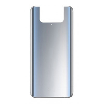 Back Panel Cover For Asus Zenfone 8 Flip Silver - Maxbhi Com