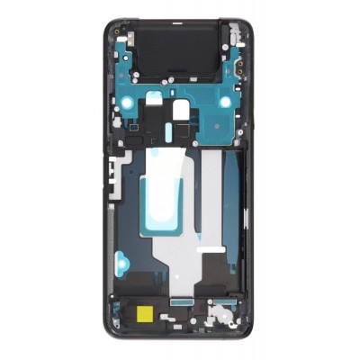 Lcd Frame Middle Chassis For Asus Zenfone 8 Flip Silver By - Maxbhi Com