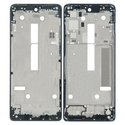 Lcd Frame Middle Chassis For Motorola Edge S30 5g Black By - Maxbhi Com