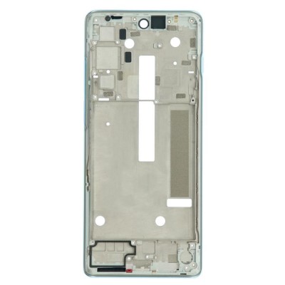 Lcd Frame Middle Chassis For Motorola Edge S30 5g Blue By - Maxbhi Com