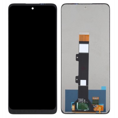 Lcd With Touch Screen For Motorola Moto E22s Black By - Maxbhi Com