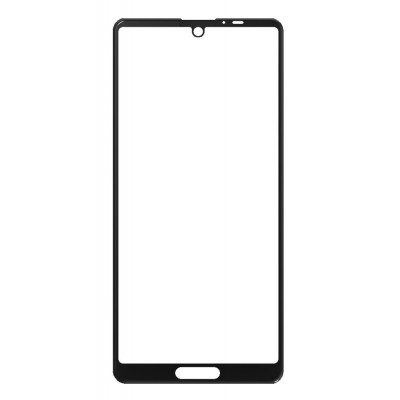 Replacement Front Glass For Sharp Aquos Sense 5g White By - Maxbhi Com