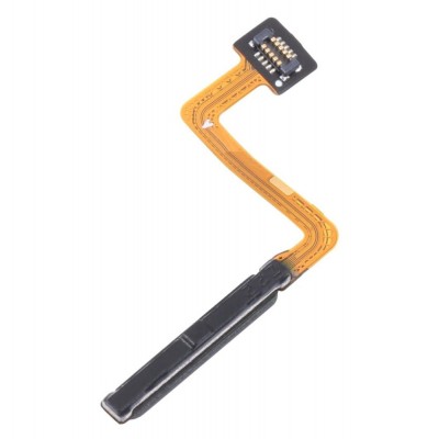 Fingerprint Sensor Flex Cable For Samsung Galaxy F52 5g Black By - Maxbhi Com