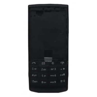 Full Body Housing For Nokia X302 Touch And Type Black - Maxbhi Com