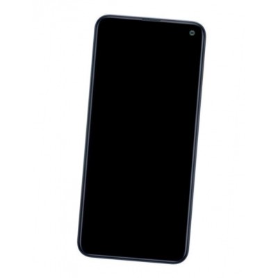 Lcd Frame Middle Chassis For Samsung Galaxy F52 5g White By - Maxbhi Com