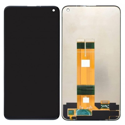 Lcd With Touch Screen For Samsung Galaxy F52 5g Black By - Maxbhi Com