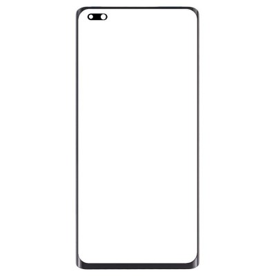 Replacement Front Glass For Huawei Nova 8 Pro 4g Black By - Maxbhi Com