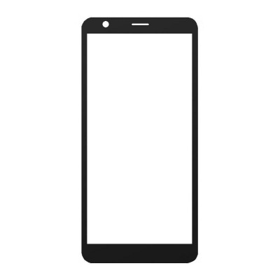 Replacement Front Glass For Zte Blade A31 Lite Blue By - Maxbhi Com