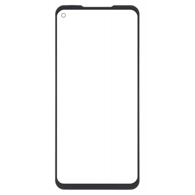 Replacement Front Glass For Doogee S97 Pro Black By - Maxbhi Com