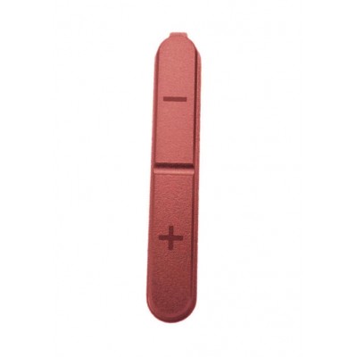 Volume Side Button Outer For Doogee S97 Pro Red By - Maxbhi Com