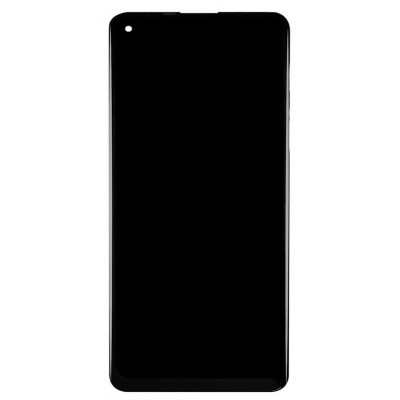Lcd With Touch Screen For Zte Blade V2020 5g Black By - Maxbhi Com