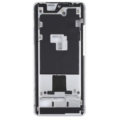 Lcd Frame Middle Chassis For Meizu 18 Pro White By - Maxbhi Com