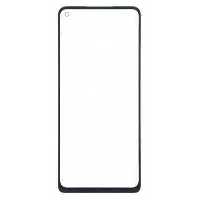 Replacement Front Glass For Zte Blade X1 5g Black By - Maxbhi Com
