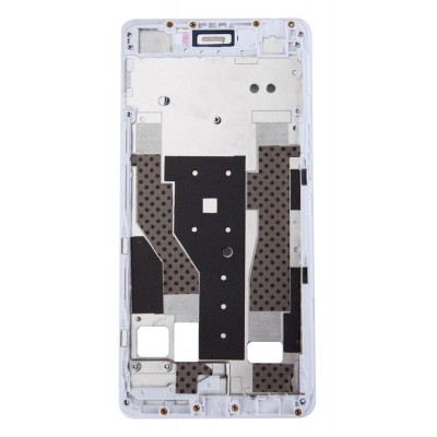 Lcd Frame Middle Chassis For Oppo R7 Black By - Maxbhi Com