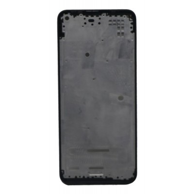 Lcd Frame Middle Chassis For Tecno Pova Ld7j Black By - Maxbhi Com