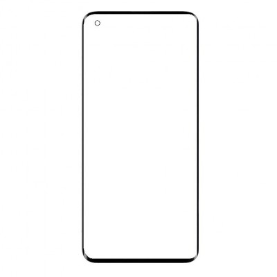 Replacement Front Glass For Xiaomi Mi 10s 5g Black By - Maxbhi Com
