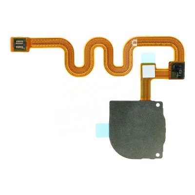 Fingerprint Sensor Flex Cable For Lg K40s Black By - Maxbhi Com