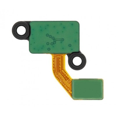 Fingerprint Sensor Flex Cable For Samsung Galaxy Note 10 Lite Black By - Maxbhi Com