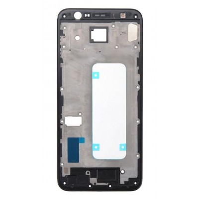 Lcd Frame Middle Chassis For Samsung Galaxy J6 Plus Black By - Maxbhi Com