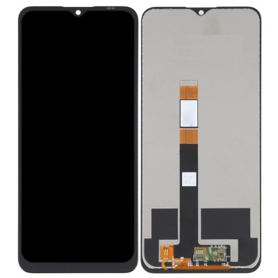 Lcd With Touch Screen For Nokia G60 Grey By - Maxbhi Com