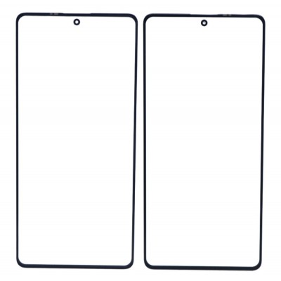 Replacement Front Glass For Xiaomi Redmi Note 12 Pro Plus 5g Black By - Maxbhi Com