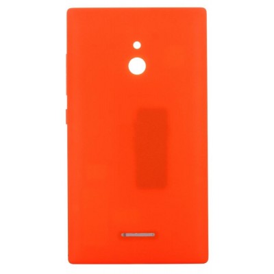 Back Panel Cover For Nokia Xl Orange - Maxbhi Com